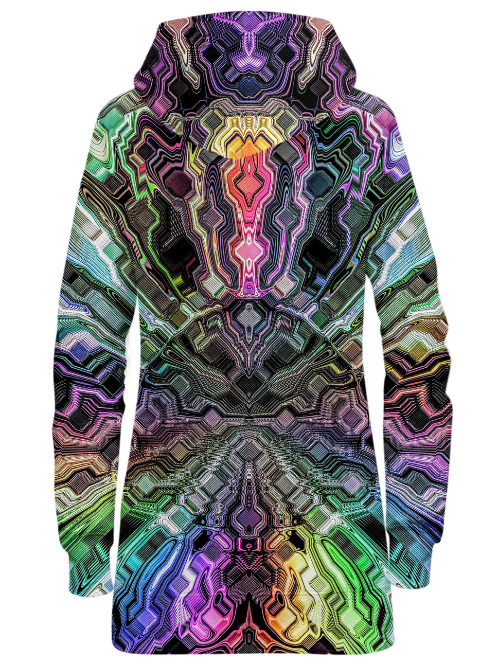 Holographic Storm Hoodie Dress Glass Prism Studios Epic Hoodie