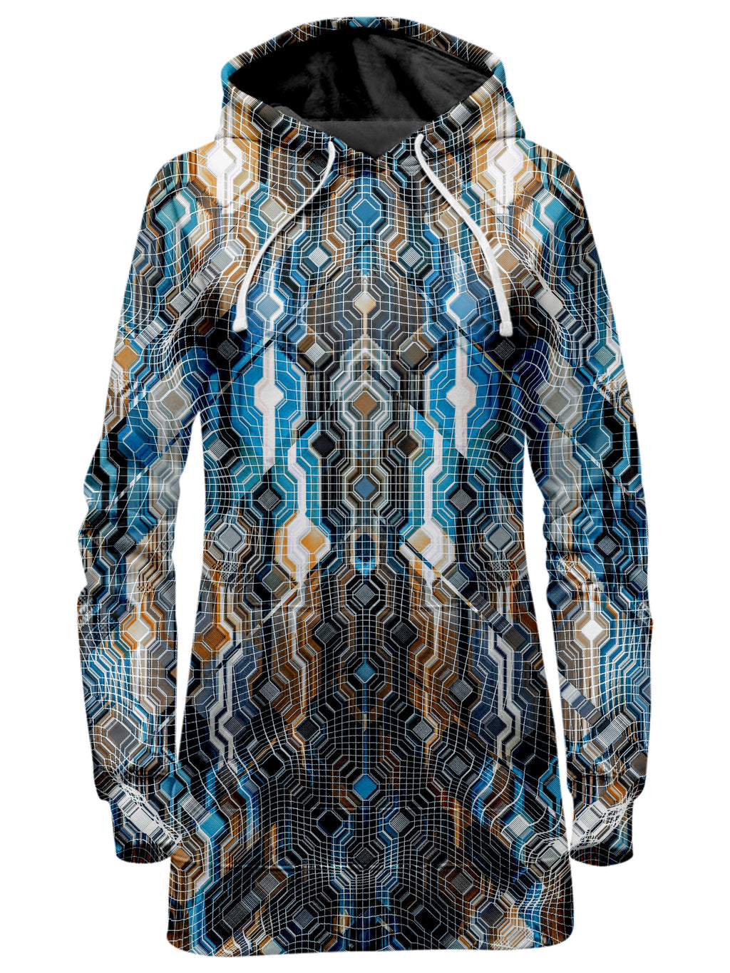 Fractional Data Hoodie Dress Glass Prism Studios Epic Hoodie