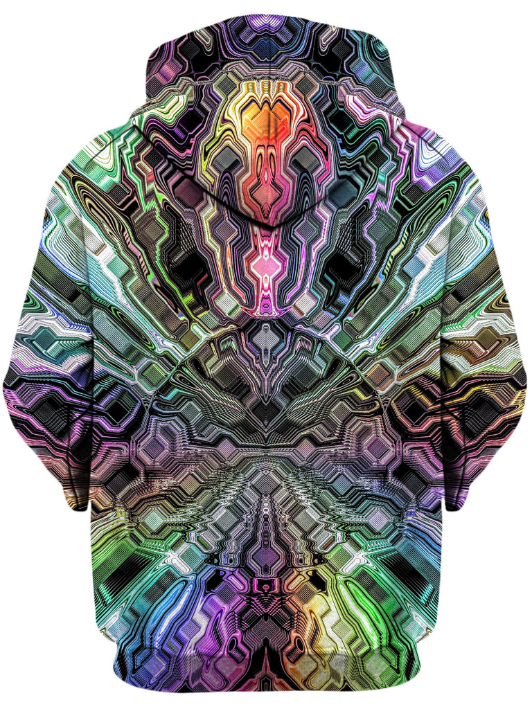 Holographic Storm Unisex Zip-Up Hoodie