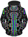Growth Unisex Zip-Up Hoodie Glass Prism Studios Epic Hoodie