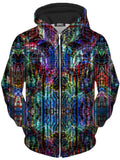 Manifest Processor Unisex Zip-Up Hoodie