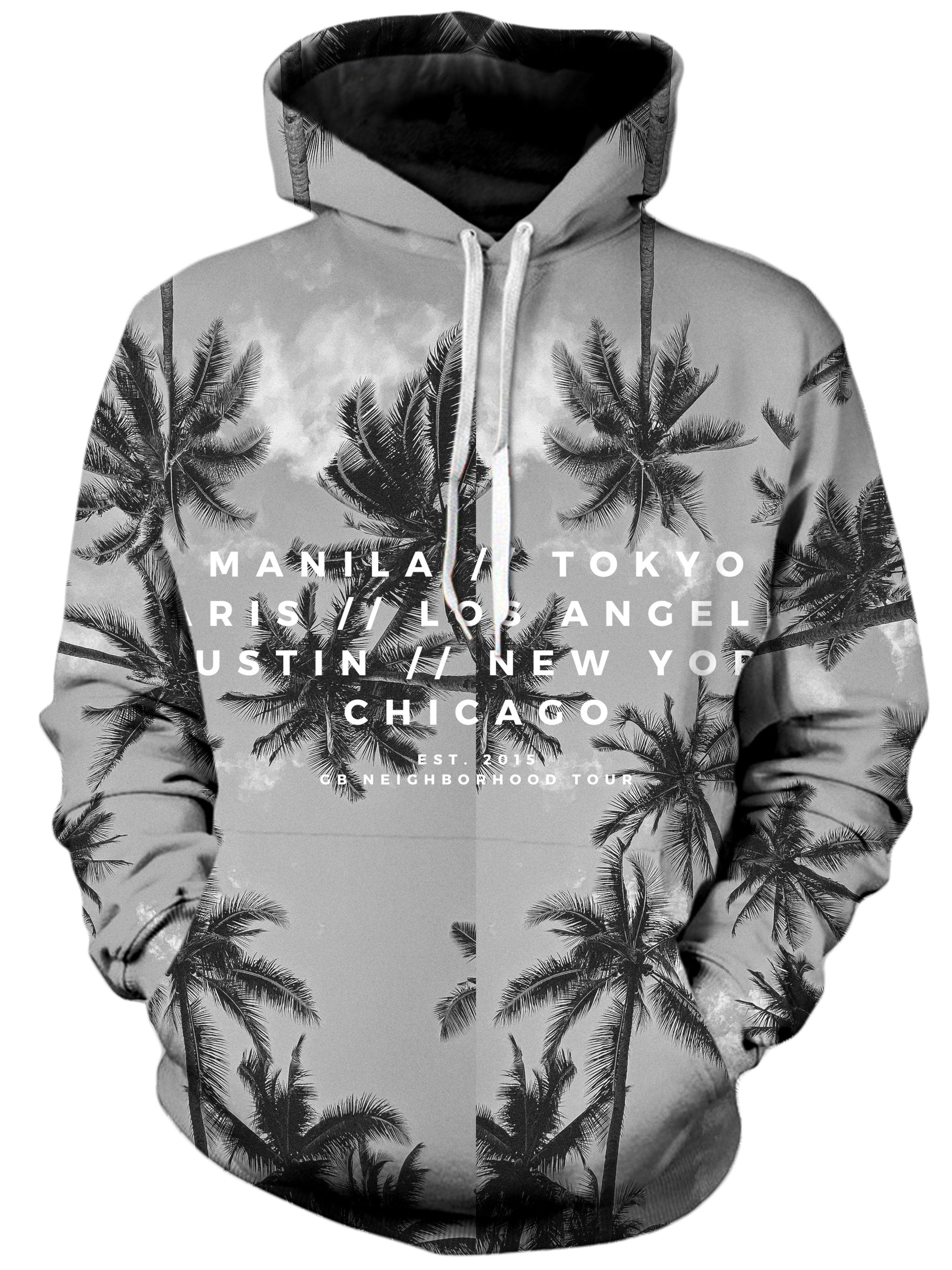 Palm Trees Unisex Hoodie Good Behavior Epic Hoodie