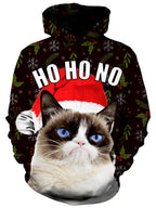 Grumpy Cat Unisex Hoodie Christmas Epic Hoodie