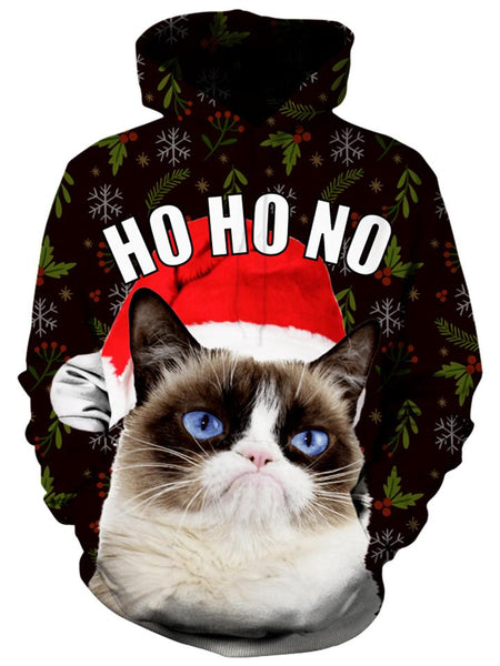 Christmas - Grumpy Cat Unisex Hoodie