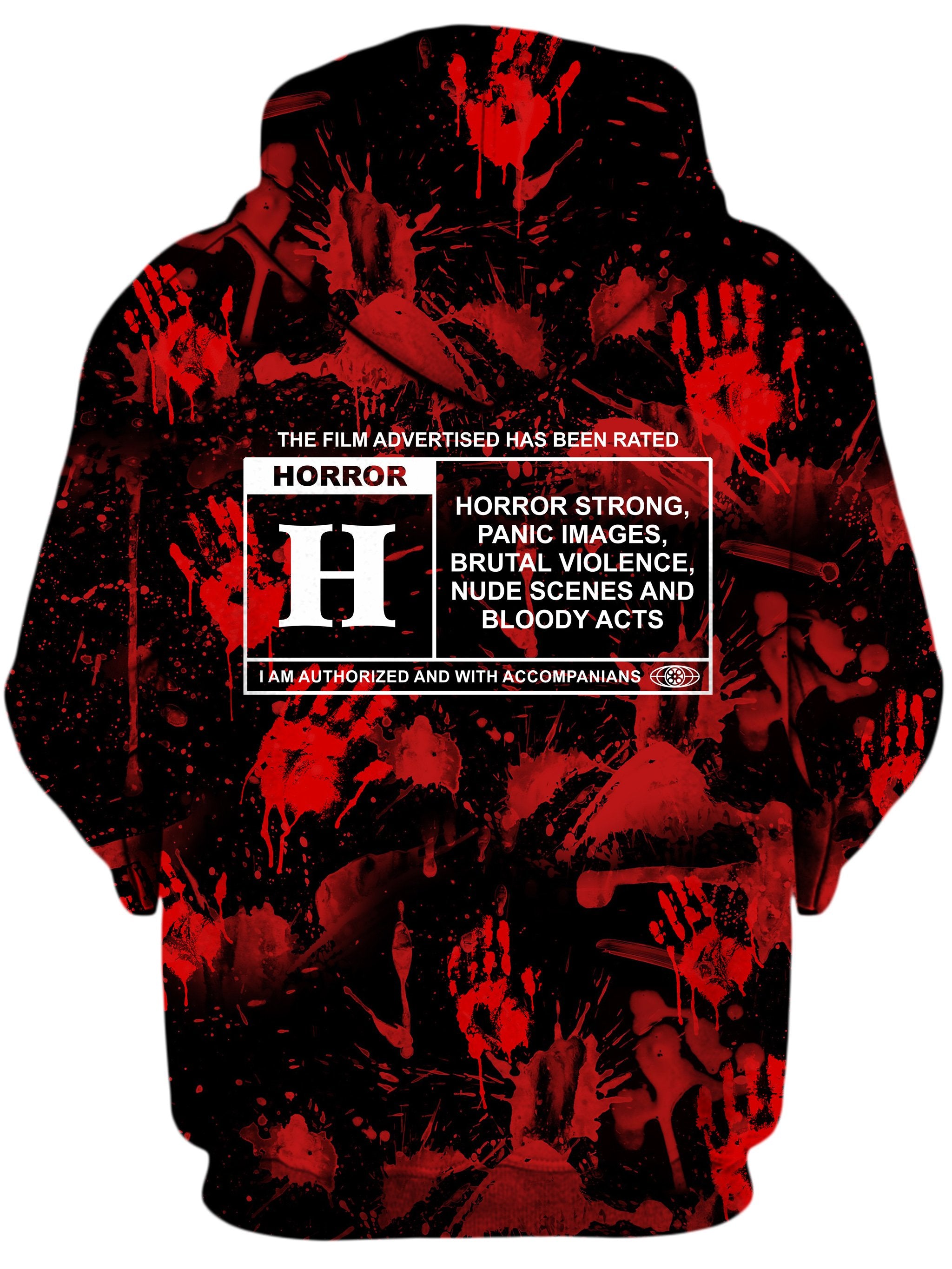 Horror Film Hoodie, On Cue Apparel, T6 - Epic Hoodie