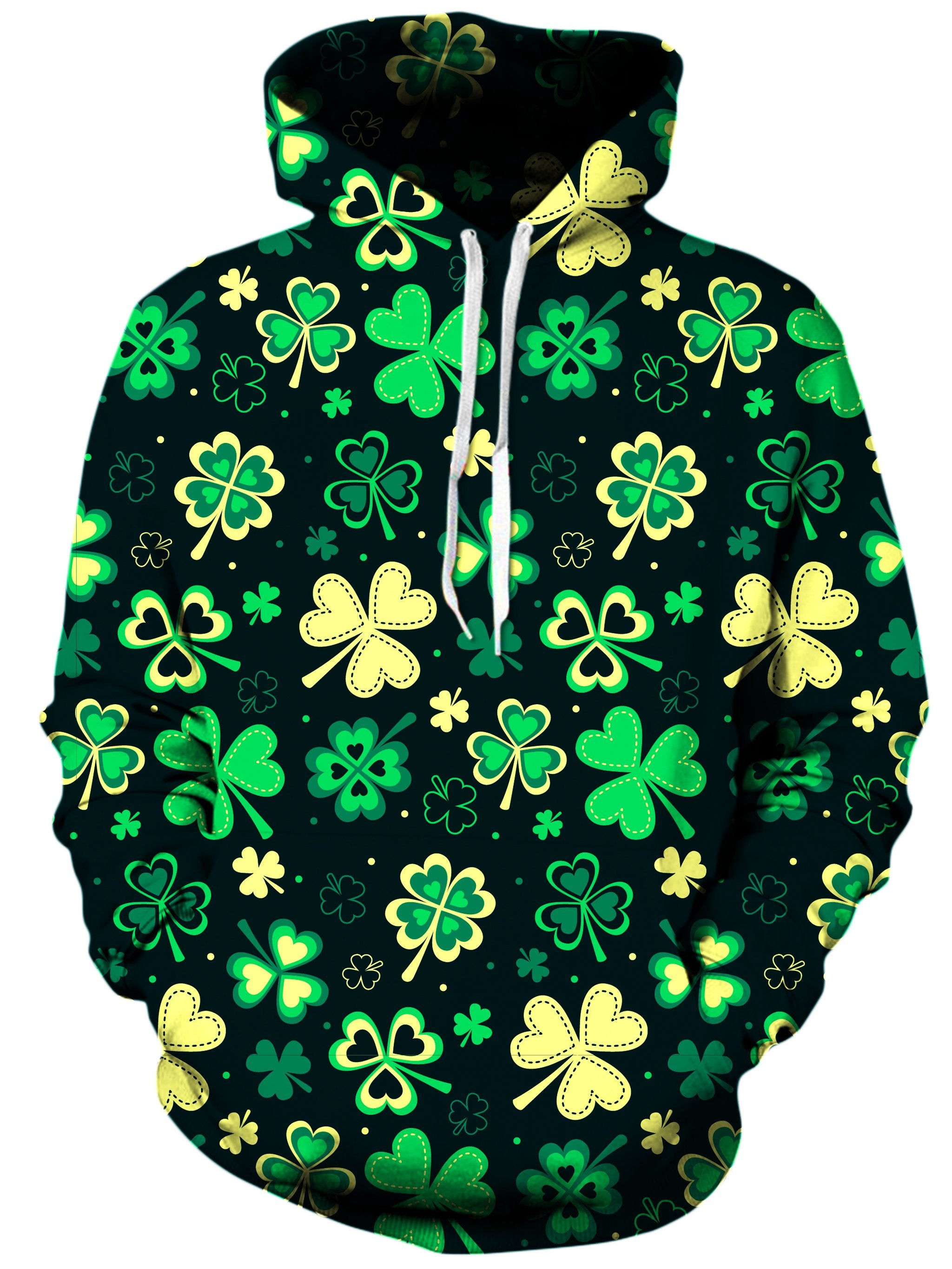 Trippy Clover Unisex Hoodie, iEDM, T6 - Epic Hoodie
