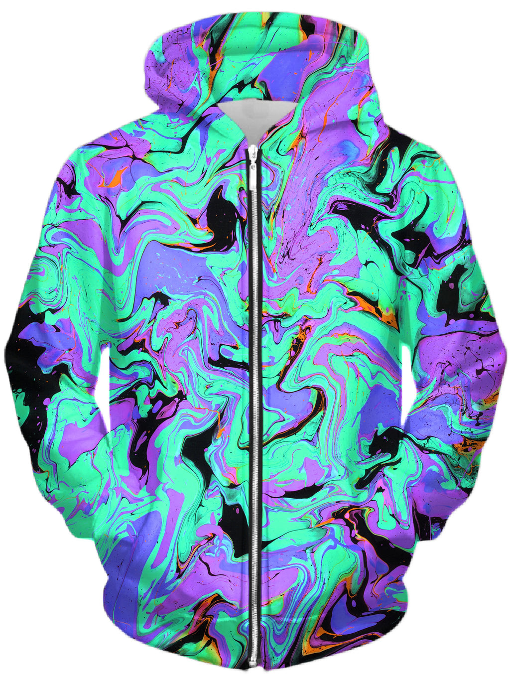 JG Unisex Zip-Up Hoodie, Set 4 Lyfe, T6 - Epic Hoodie