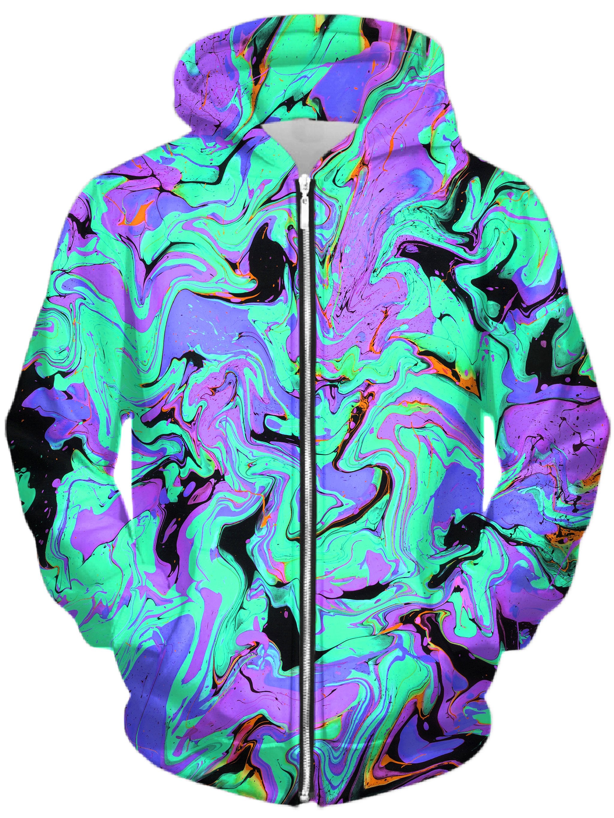 JG Unisex Zip-Up Hoodie, Set 4 Lyfe, T6 - Epic Hoodie