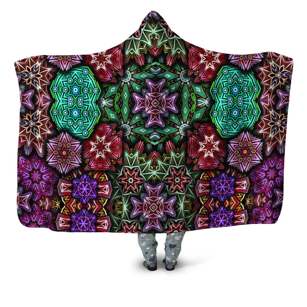 Jan Kruse - Mandala Galaxy Hooded Blanket