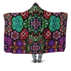 Mandala Galaxy Hooded Blanket