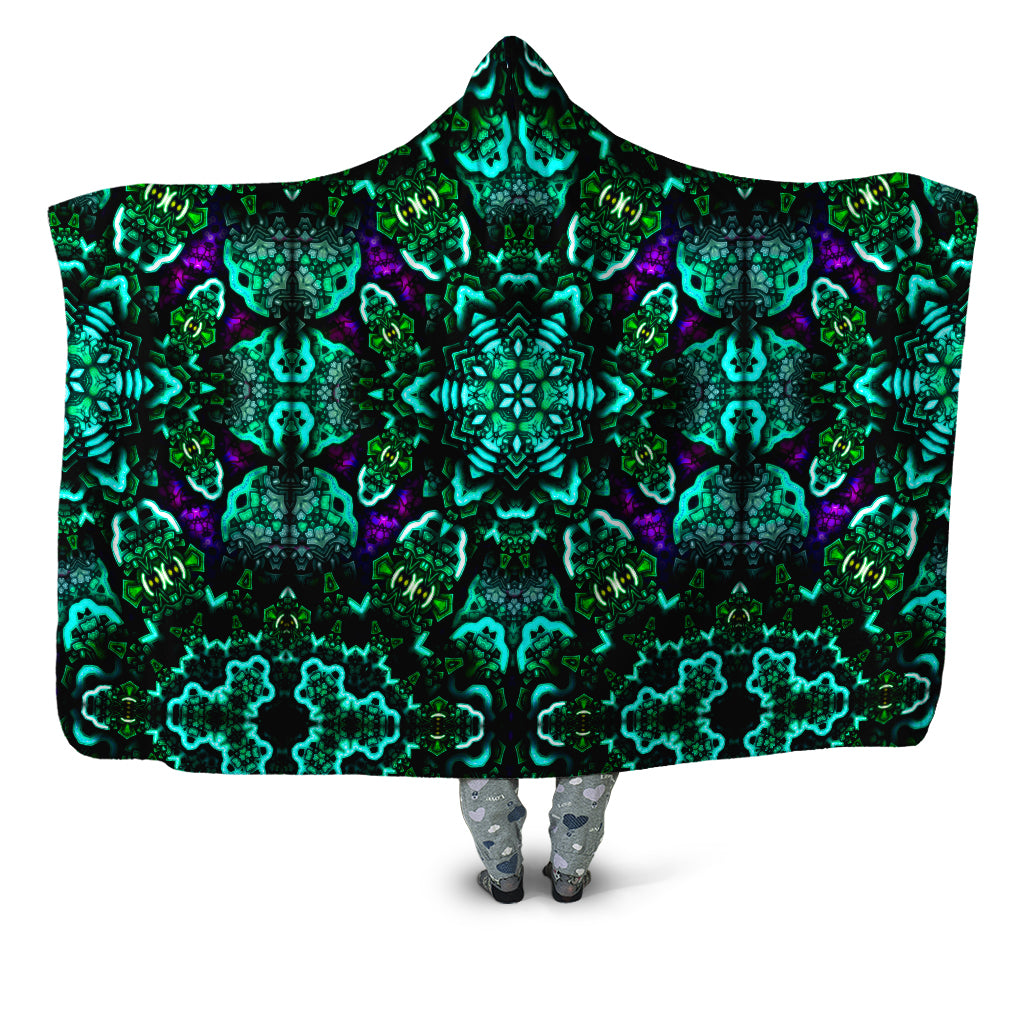 Jan Kruse - Neon Pop Hooded Blanket