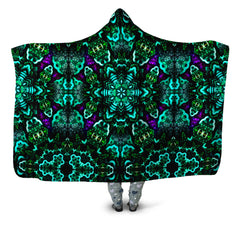 Neon Pop Hooded Blanket