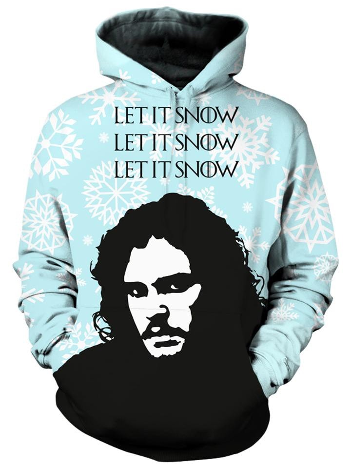 Let It Snow Unisex Hoodie Christmas Epic Hoodie