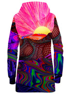 Trippy Trek Hoodie Dress Lucid Eye Studios Epic Hoodie