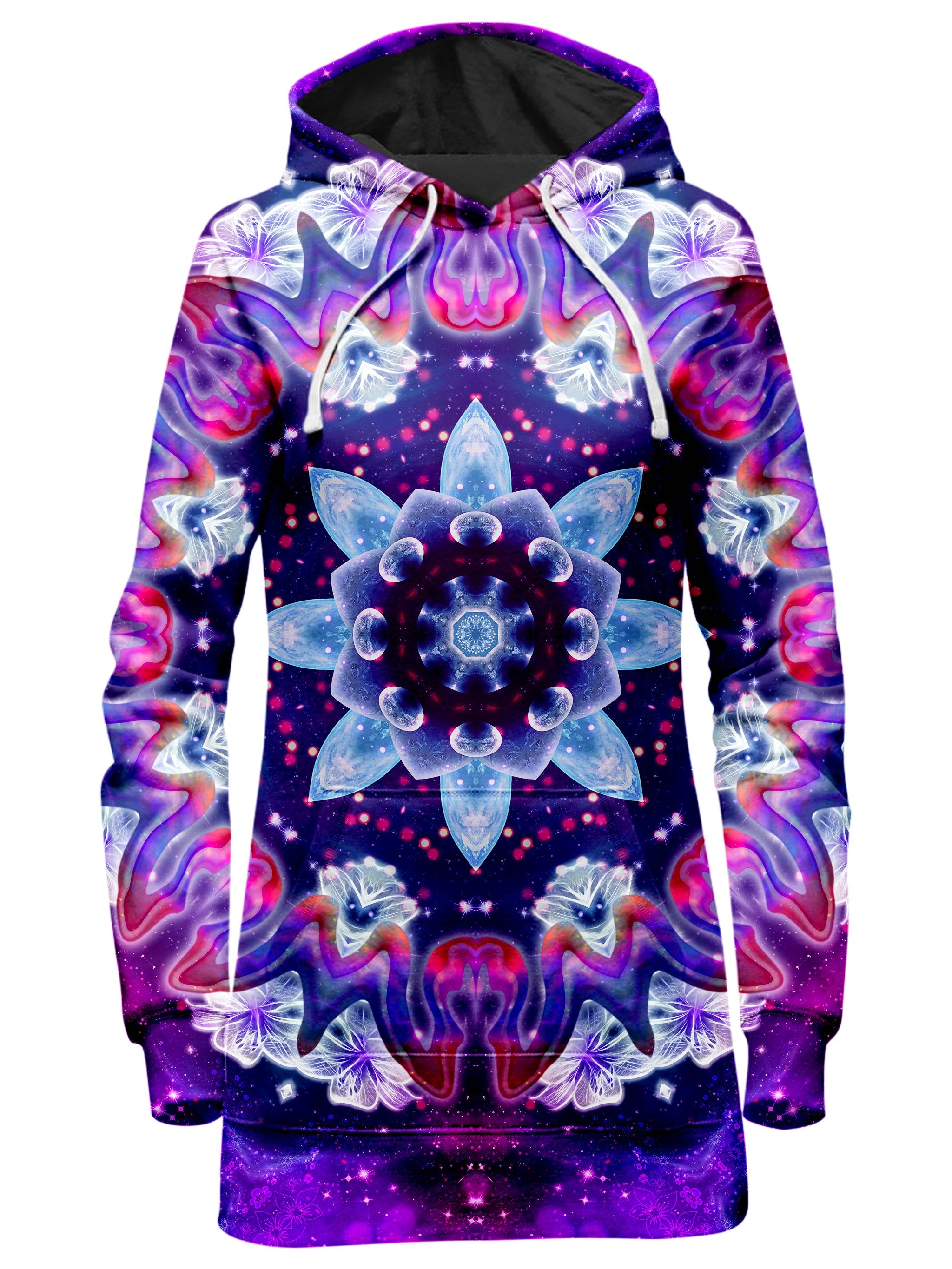 Sonic Blossom Hoodie Dress, Lucid Eye Studios, T6 - Epic Hoodie