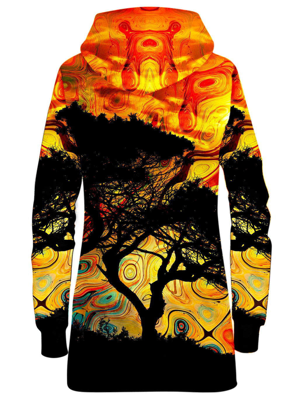 African Sun Hoodie Dress, Lucid Eye Studios, T6 - Epic Hoodie