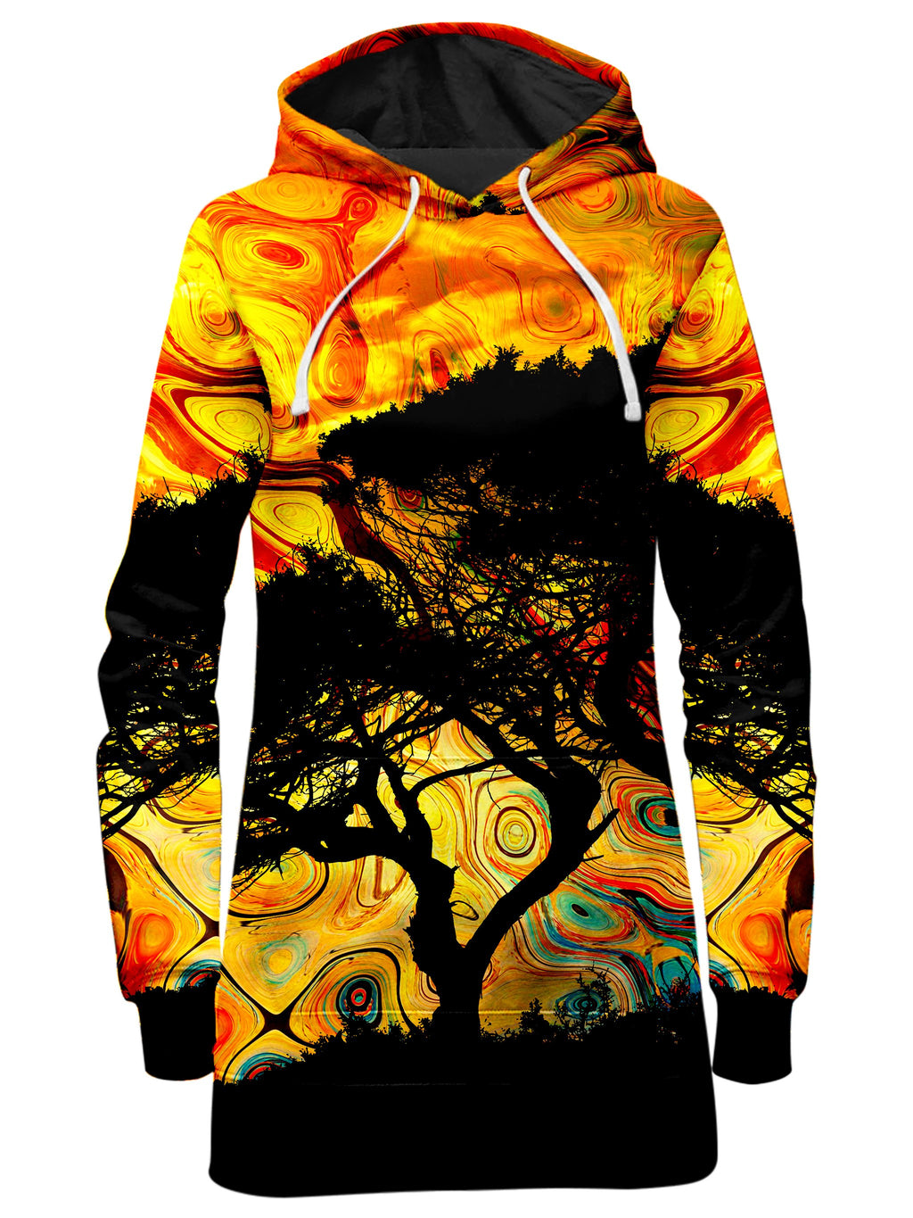 African Sun Hoodie Dress, Lucid Eye Studios, T6 - Epic Hoodie