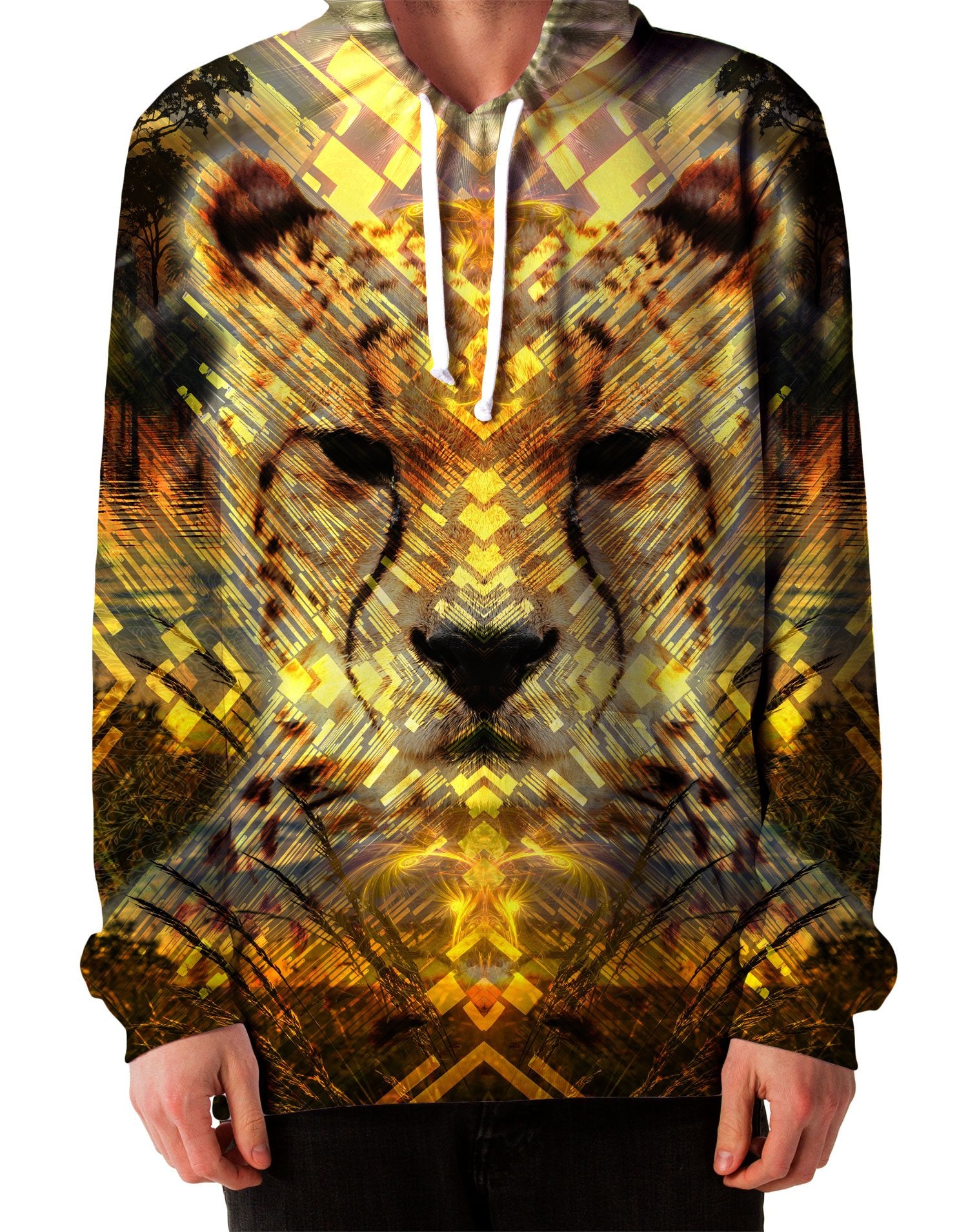Cheetah Unisex Hoodie, Lucid Eye Studios, T6 - Epic Hoodie