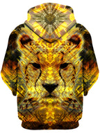 Cheetah Unisex Zip-Up Hoodie Lucid Eye Studios Epic Hoodie