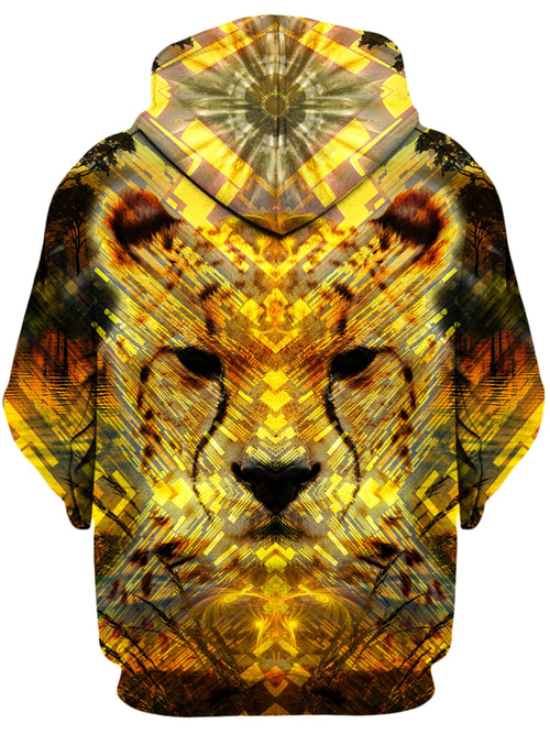 Cheetah Unisex Zip-Up Hoodie Lucid Eye Studios Epic Hoodie