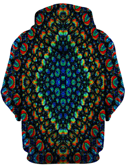 Oil Mosaic Unisex Zip-Up Hoodie Lucid Eye Studios Epic Hoodie