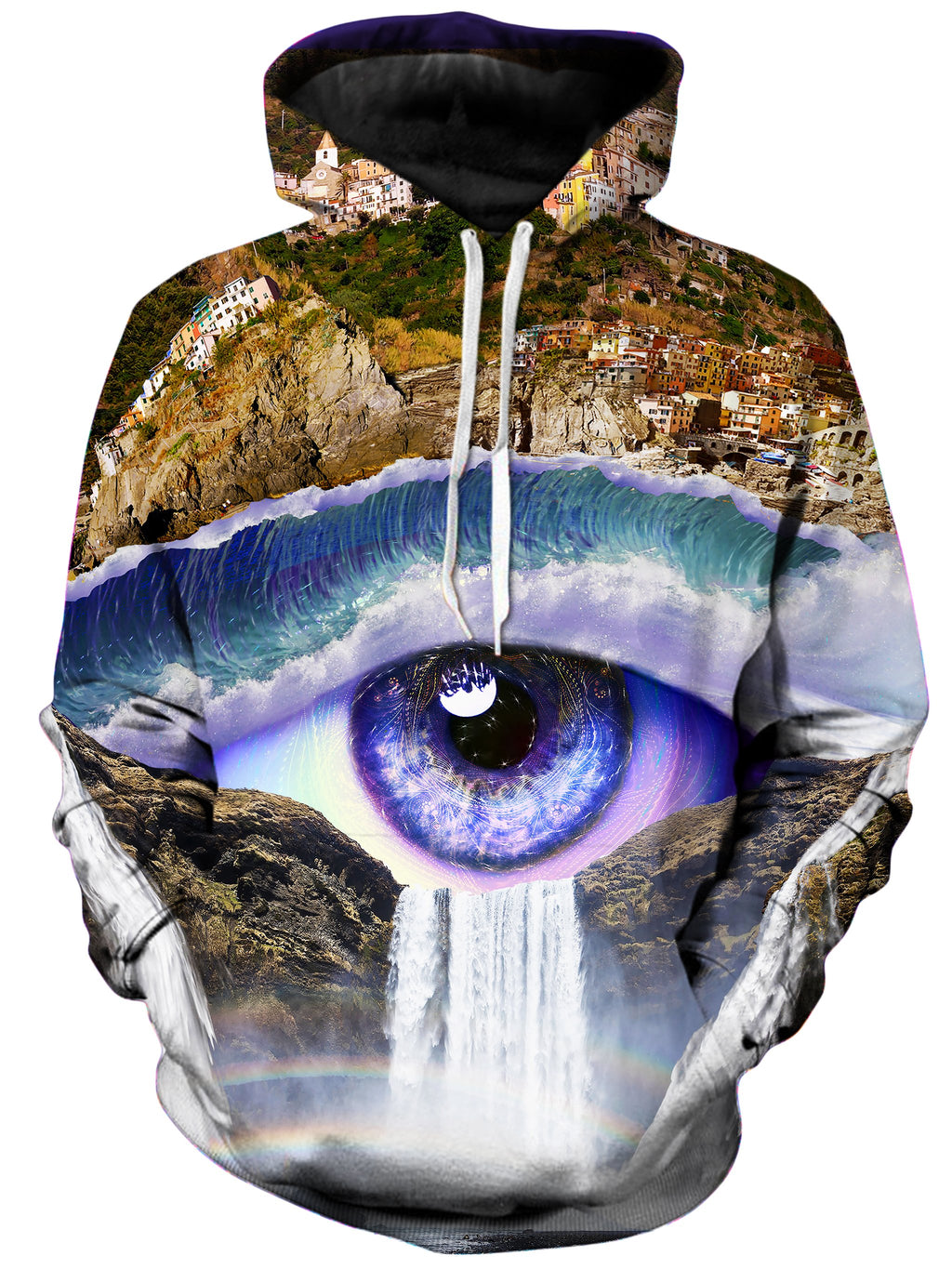 Iris Falls Unisex Hoodie, Lucid Eye Studios, T6 - Epic Hoodie
