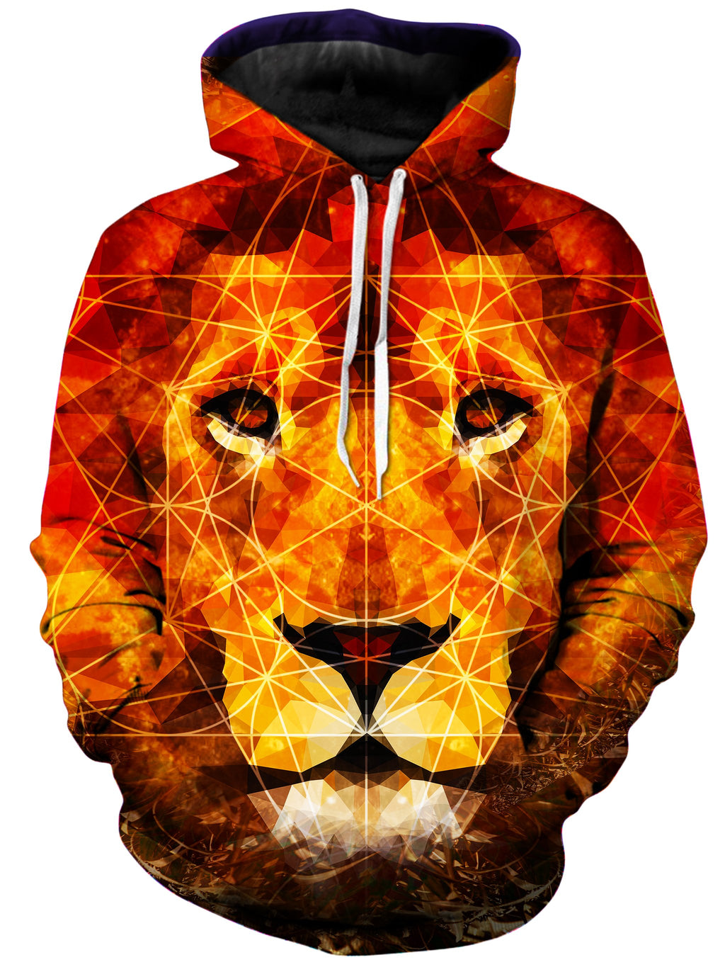 King of The Jungle Unisex Hoodie, Lucid Eye Studios, T6 - Epic Hoodie