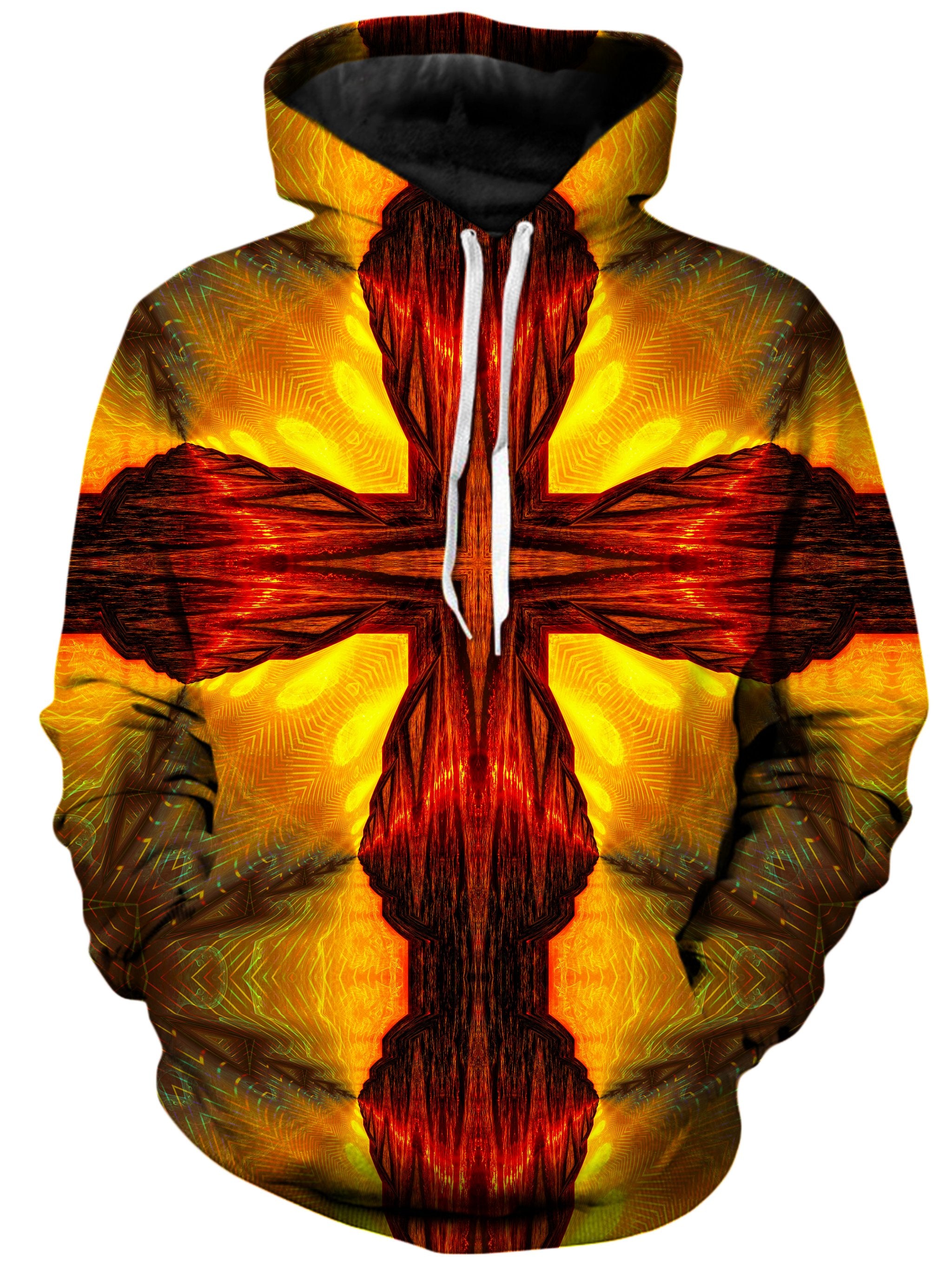 Psychic Cross Unisex Hoodie, Lucid Eye Studios, T6 - Epic Hoodie