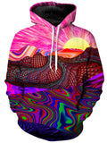 Trippy Trek Unisex Hoodie Lucid Eye Studios Epic Hoodie