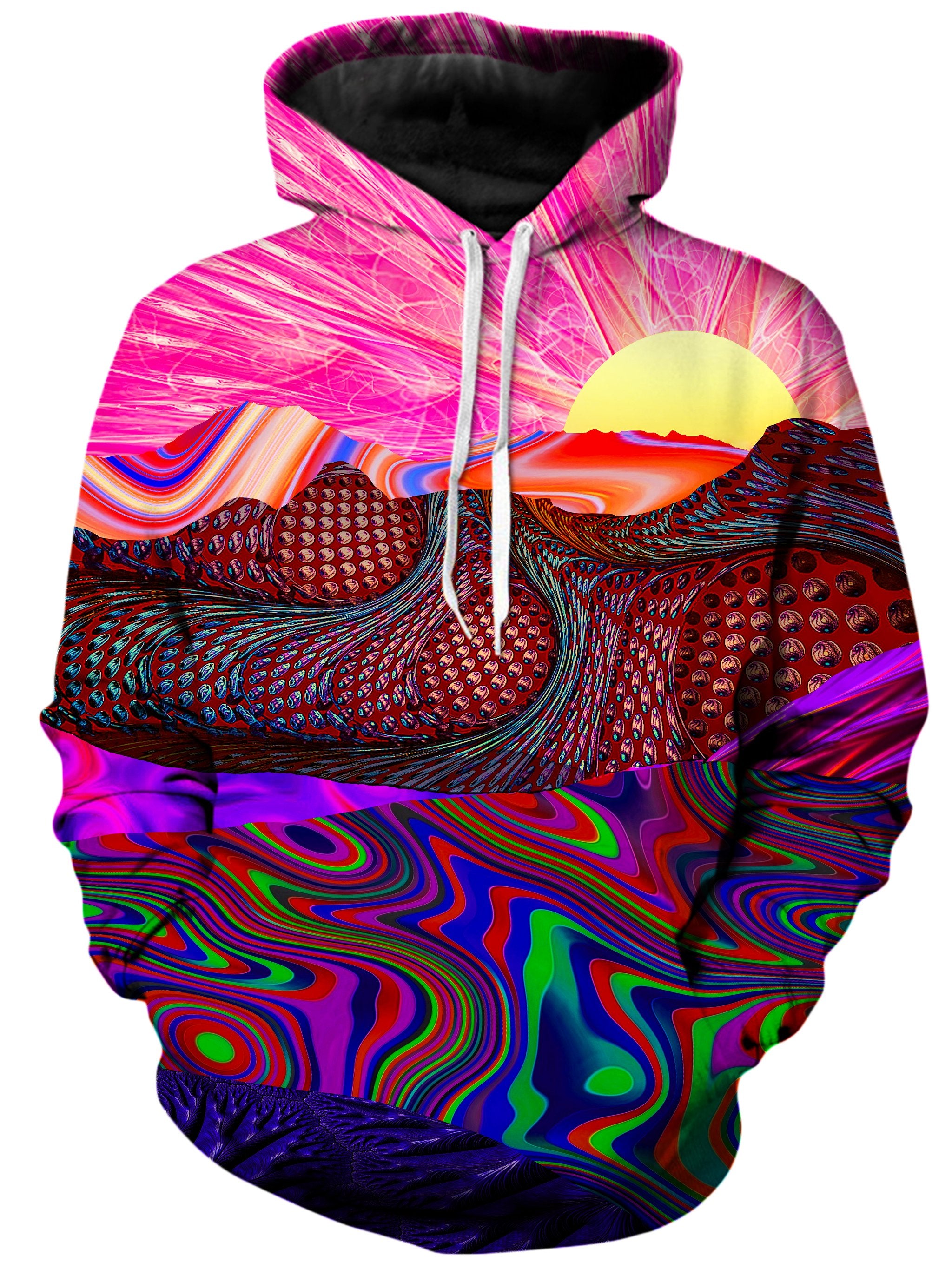 Trippy Trek Unisex Hoodie Lucid Eye Studios Epic Hoodie