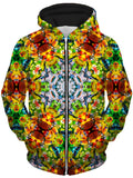 Bird Kalied Unisex Zip-Up Hoodie, Lucid Eye Studios, T6 - Epic Hoodie