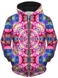 Flourish Unisex Zip-Up Hoodie, Lucid Eye Studios, T6 - Epic Hoodie