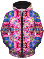 Flourish Unisex Zip-Up Hoodie Lucid Eye Studios Epic Hoodie