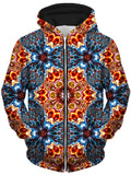 Super Nova Unisex Zip-Up Hoodie, Lucid Eye Studios, T6 - Epic Hoodie