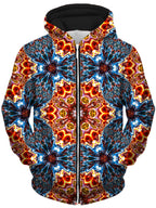 Super Nova Unisex Zip-Up Hoodie Lucid Eye Studios Epic Hoodie
