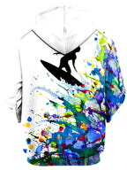 A Pollock's Point Break Unisex Zip-Up Hoodie Marc Allante Epic Hoodie