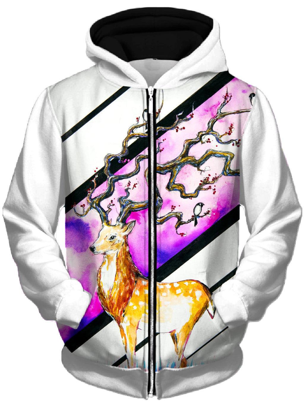 Alastor Unisex Zip-Up Hoodie, Marc Allante, T6 - Epic Hoodie