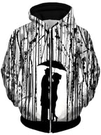 Film Noir Unisex Zip-Up Hoodie Marc Allante Epic Hoodie