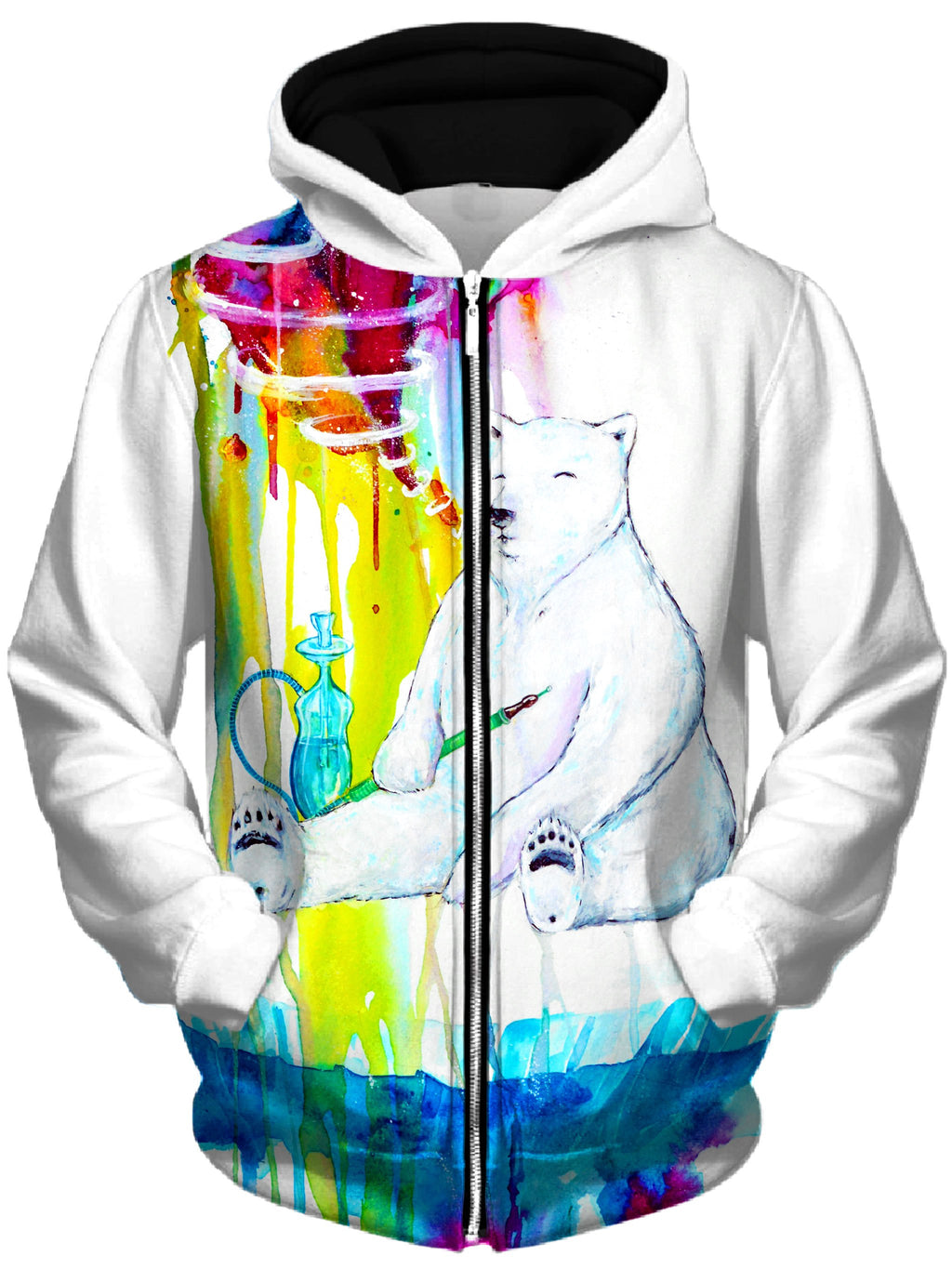 Mint Unisex Zip-Up Hoodie, Marc Allante, T6 - Epic Hoodie