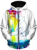 Mint Unisex Zip-Up Hoodie, Marc Allante, T6 - Epic Hoodie