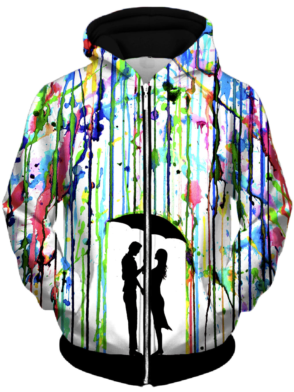 Pour Deux Unisex Zip-Up Hoodie, Marc Allante, T6 - Epic Hoodie