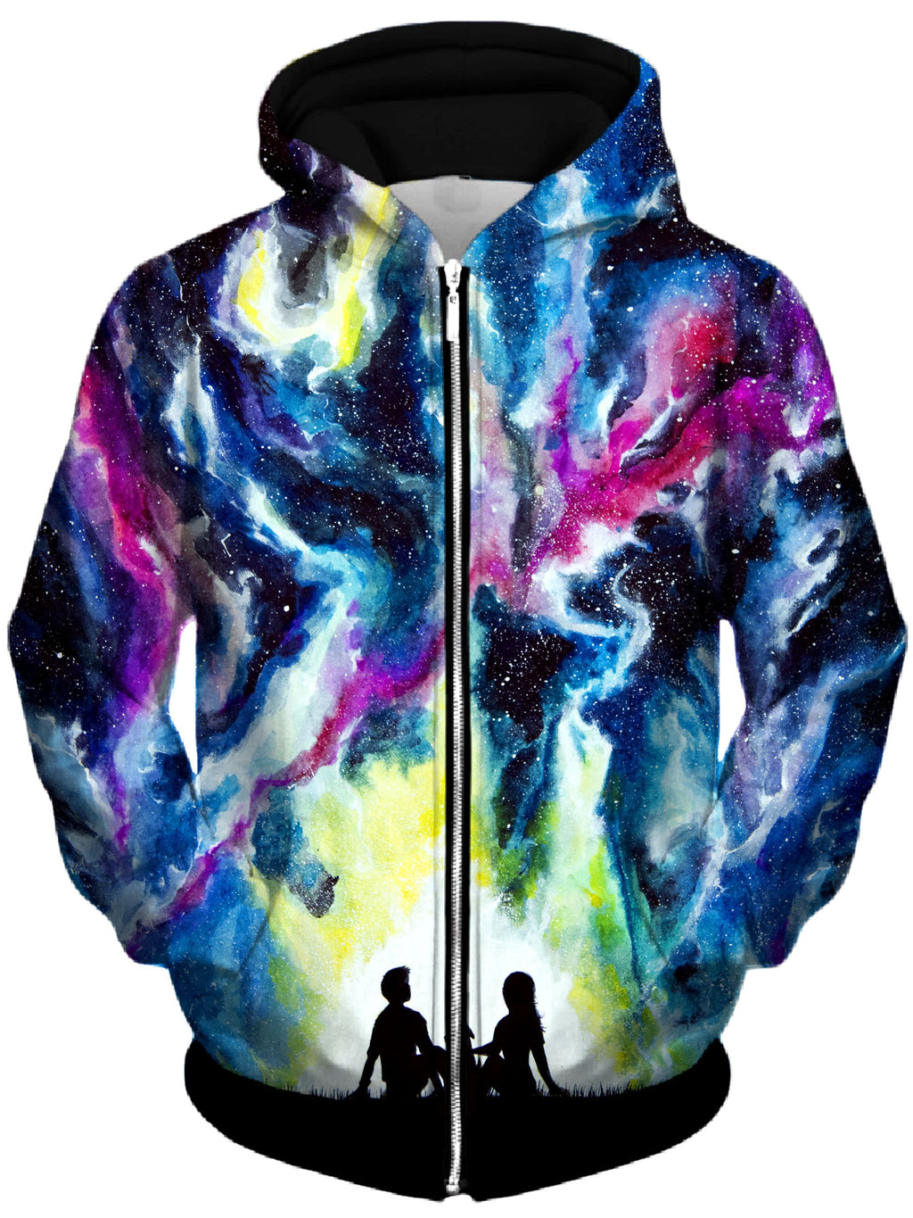 Stardust Unisex Zip-Up Hoodie, Marc Allante, T6 - Epic Hoodie