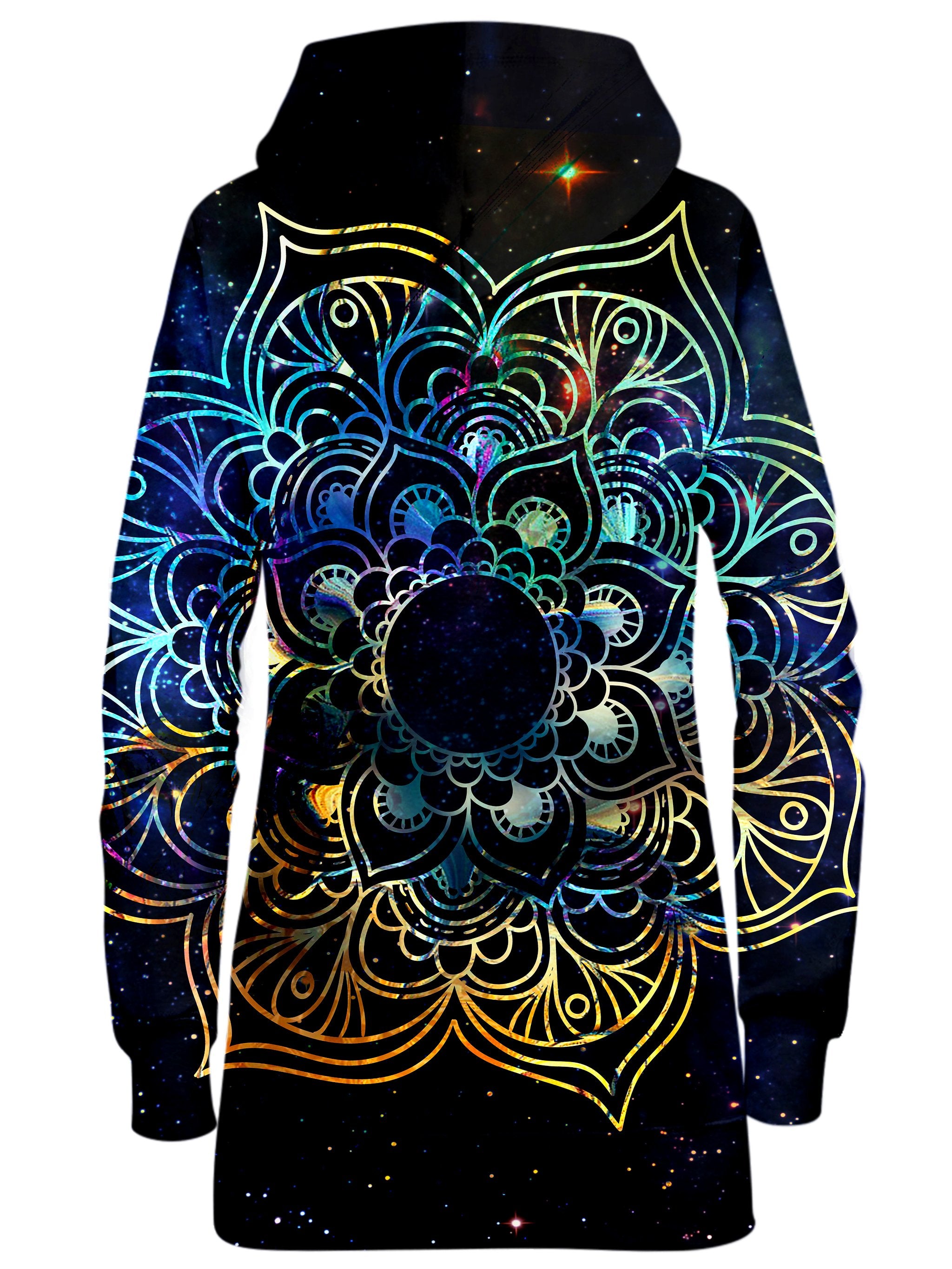 Galaxy Mandala Hoodie Dress, MCAshe Spiritual Art, T6 - Epic Hoodie
