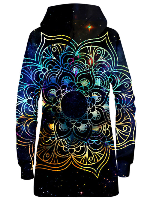 Galaxy Mandala Hoodie Dress MCAshe Spiritual Art Epic Hoodie