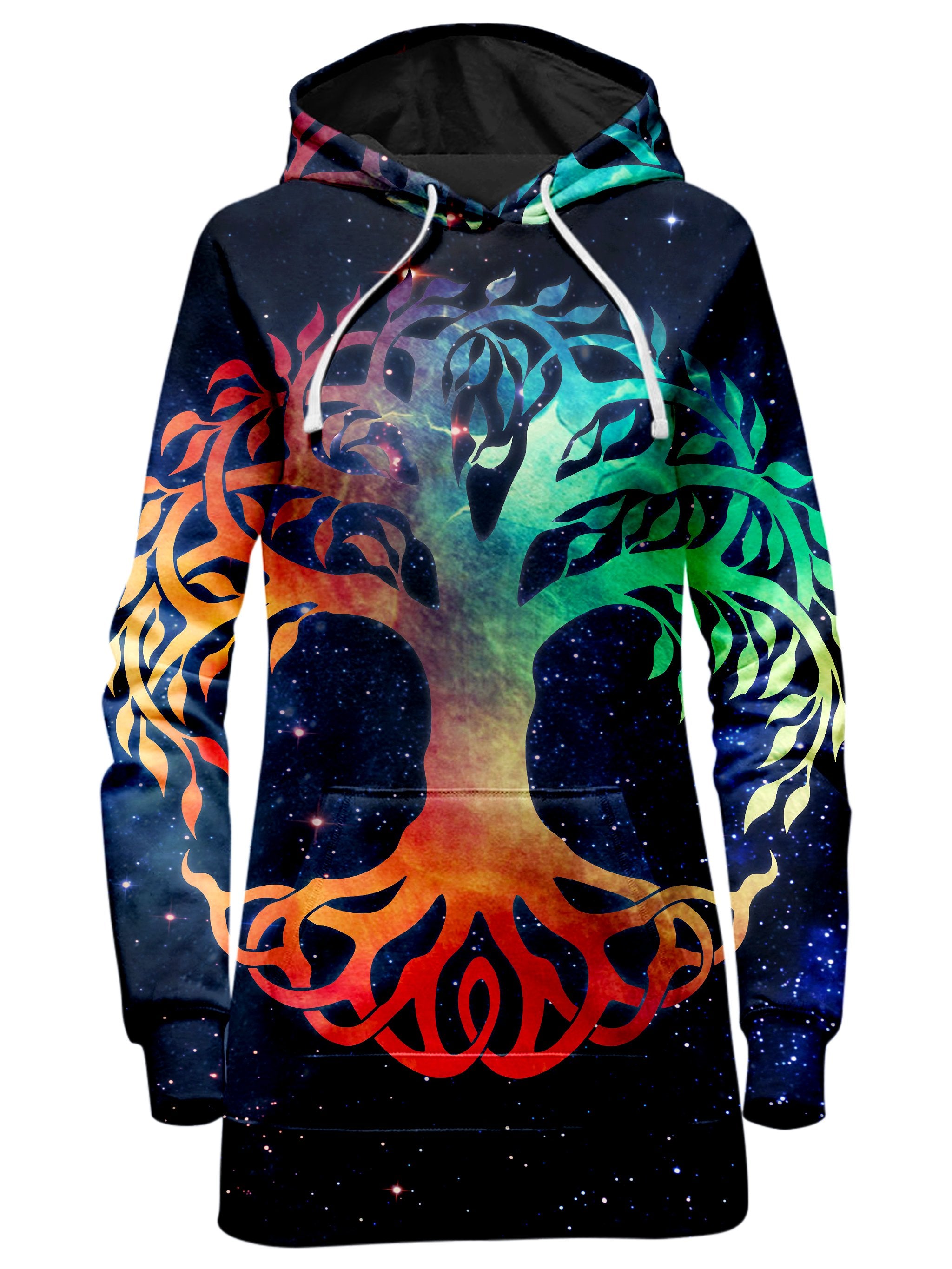 Tree of Life Hoodie Dress, MCAshe Spiritual Art, T6 - Epic Hoodie