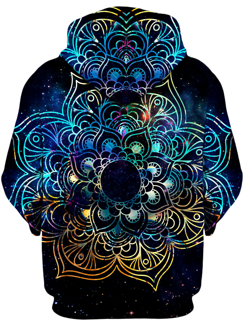 Galaxy Mandala Unisex Zip-Up Hoodie
