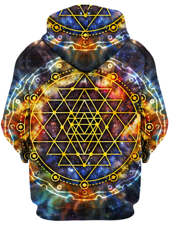 MCAshe Spiritual Art - Yantra Mandala Unisex Zip-Up Hoodie