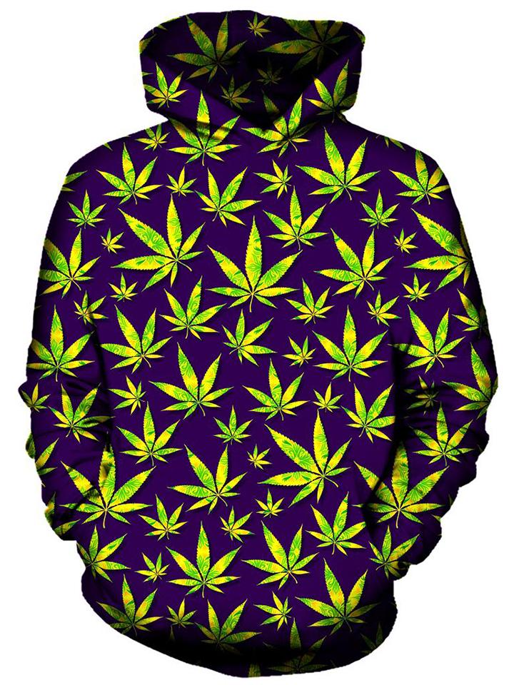 On Cue Apparel - Marijuana Leaves Hoodie