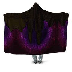 Hallucinations Wild Honey Hooded Blanket