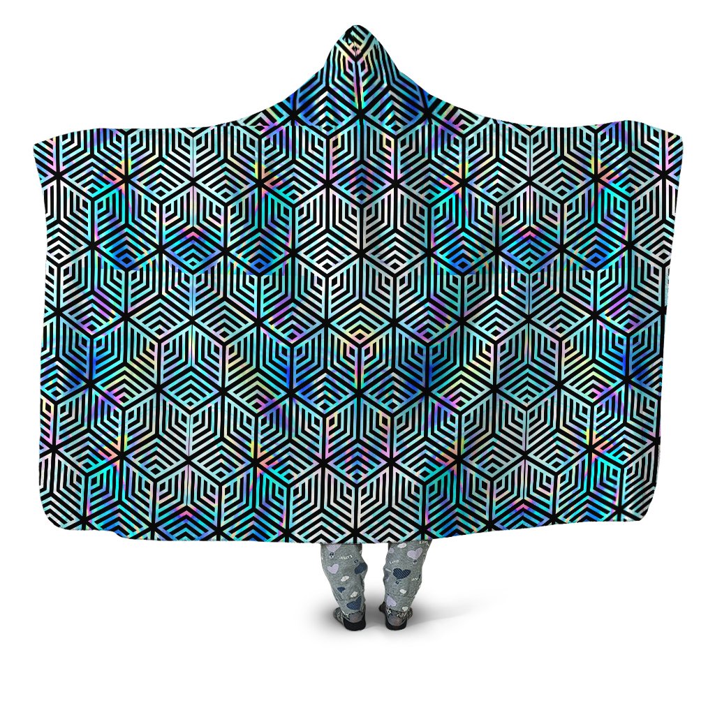 Holographic Hexagon Hooded Blanket Noctum X Truth Epic Hoodie